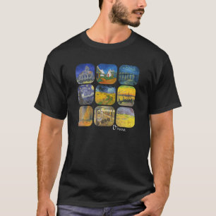 Gemälde des berühmten Künstlers Van Gogh für K T-Shirt