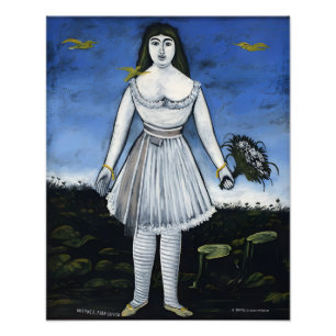 Gemälde des georgischen Malers Niko Pirosmani Fotodruck