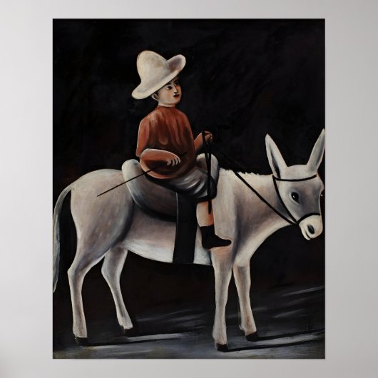 Gemälde des georgischen Malers Niko Pirosmani Poster (Vorne)