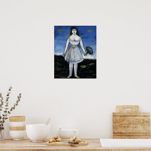 Gemälde des georgischen Malers Niko Pirosmani Poster (Küche)