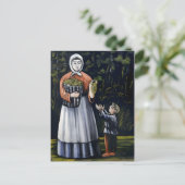 Gemälde des georgischen Malers Niko Pirosmani Postkarte (Stehend Vorderseite)