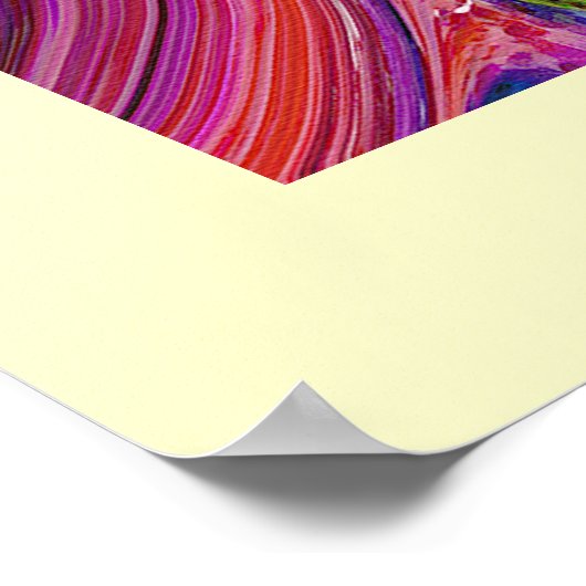 Gemälde des modernen Interieurs Poster (Ecke)