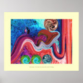 Gemälde des modernen Interieurs Poster (Vorne)