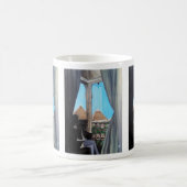Gemälde des Pyramisa Hotels von Alfred Fox Kaffeetasse (Mittel)