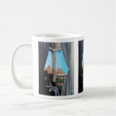 Gemälde des Pyramisa Hotels von Alfred Fox Kaffeetasse (Links)