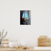Gemälde des Pyramisa Hotels von Alfred Fox Poster (Küche)