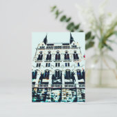 Gemälde des ungarischen Parlaments Postkarte (Stehend Vorderseite)