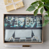 Gemälde des ungarischen Parlaments Seidenpapier (Geschenk)