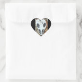 Gemälde dia del muerte skull Herz-Aufkleber (Tasche)