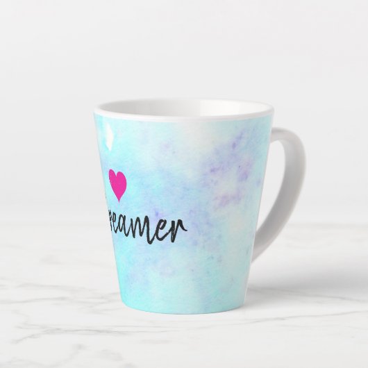 Gemälde Dreamer Latte Tasse (Rechte Ecke)