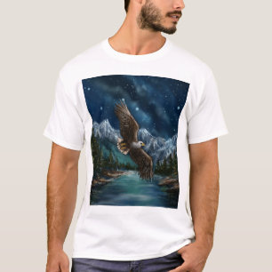 Gemälde eines Adlers T-Shirt