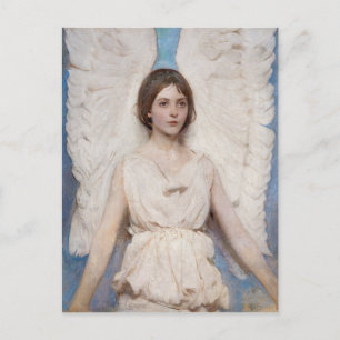 Gemälde Engel (1887) von Abbott Handerson Thayer Postkarte