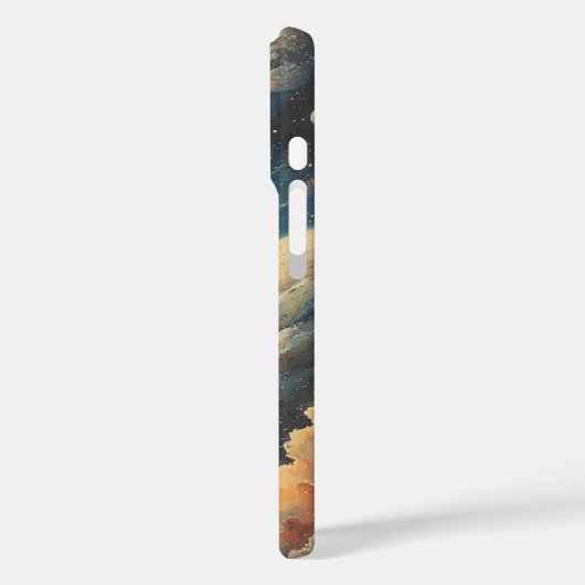 Gemälde Galaxy Zenith Case-Mate iPhone Hülle (Rückseite / Links)