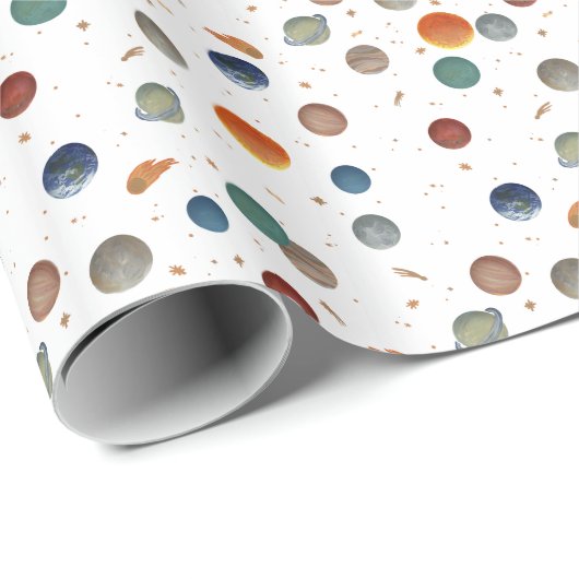 Gemälde Geschenkpapier (Rolleneckpunkt)