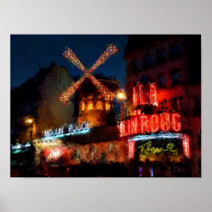 Gemälde in Paris Poster