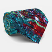 Gemälde "Koi Pool von Leprechaun" Krawatte (Gerollt)