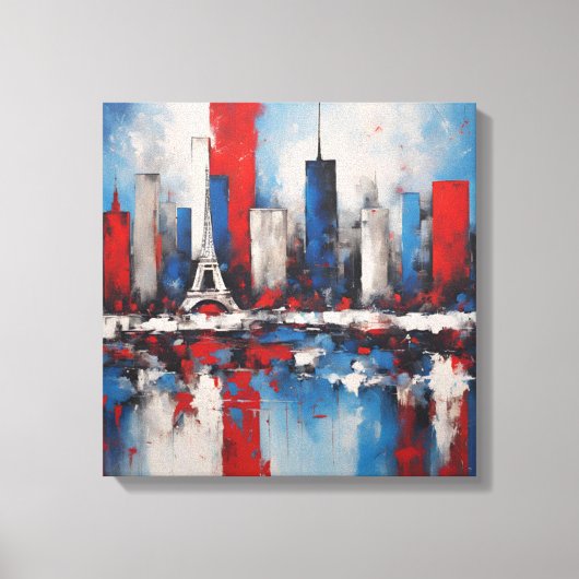 Gemälde Kunst Paris Leinwanddruck (Vorderseite)