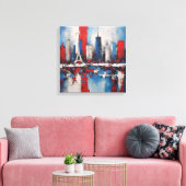 Gemälde Kunst Paris Leinwanddruck (Insitu (Wohnzimmer))