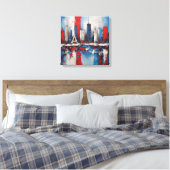 Gemälde Kunst Paris Leinwanddruck (Insitu (Schlafzimmer))