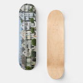 Gemälde Ladys Houses Steiner Street San Francisco Skateboard (Vorderseite)