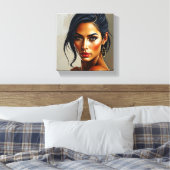 Gemälde Maison Deco Leinwanddruck (Insitu (Schlafzimmer))