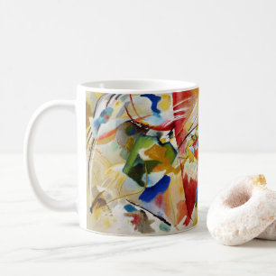 Gemälde mit grünem Zentrum von Wassily Kandinsky Kaffeetasse