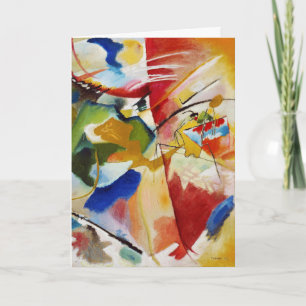 Gemälde mit grünem Zentrum von Wassily Kandinsky Karte