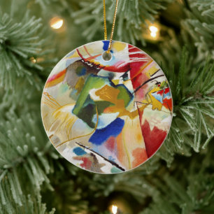 Gemälde mit grünem Zentrum von Wassily Kandinsky Keramik Ornament