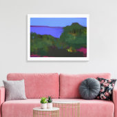 Gemälde mit Küstensicht Leinwanddruck (Insitu (Wohnzimmer))