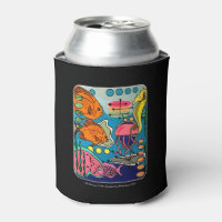 Gemälde "Modern Ocean Aquatic" aus dem Mittelalter