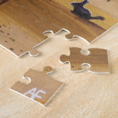 Gemälde Olivar de Noche von Alfred Fox Puzzle (Seite)