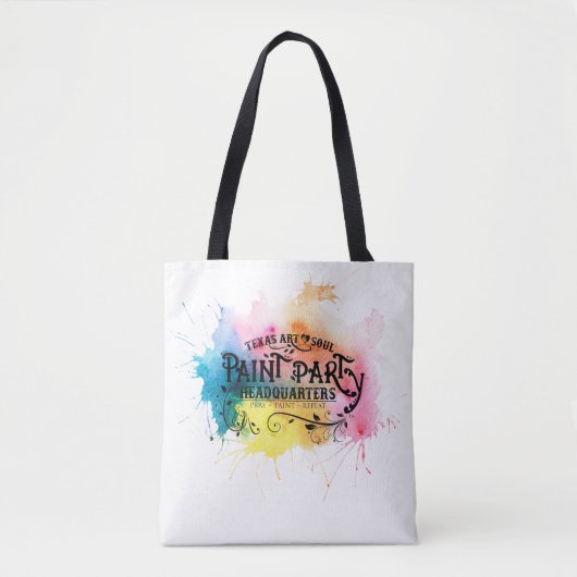 Gemälde Paint Party Headquarters Tasche (Vorderseite)