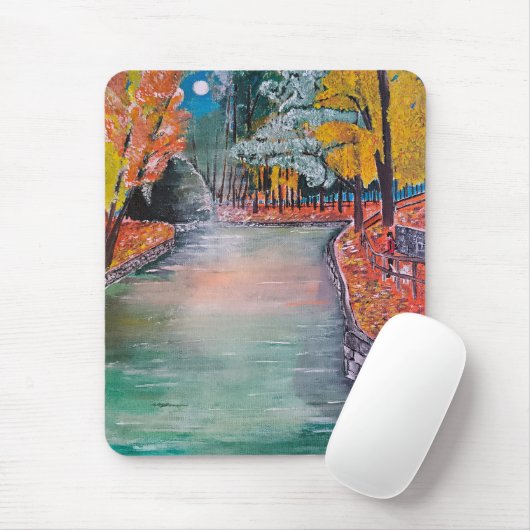 Gemälde Parque de San Vicente von Alfred Fox Mousepad (Mit Mouse)