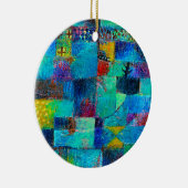 Gemälde Paul Klee, Garten mit Terrassen Keramik Ornament (Rechts)