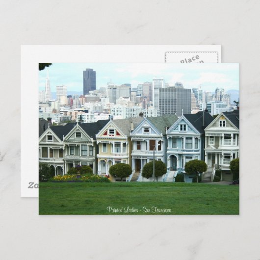 Gemälde Postkarte (Vorne/Hinten)