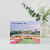 Gemälde Regina Legislative Gardens Postkarte (Stehend Vorderseite)