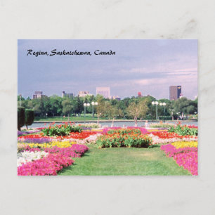 Gemälde Regina Legislative Gardens Postkarte