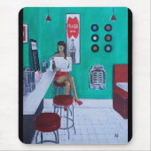 Gemälde Runaround Sue von Alfred Fox Mousepad (Vorne)