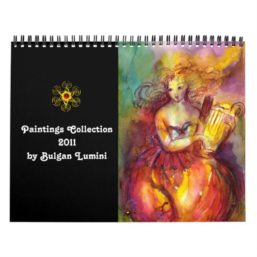 Gemälde Sammlung von Bulgan Lumini - 2011 Kalender (Titelbild)
