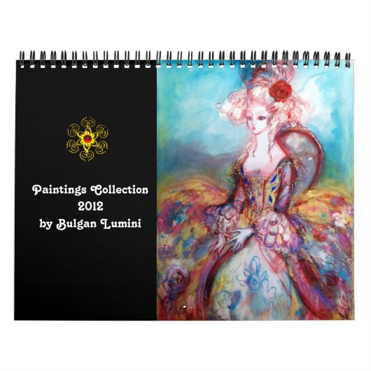 Gemälde Sammlung von Bulgan Lumini - 2012 Kalender (Titelbild)