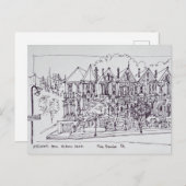 Gemälde | San Francisco, Kalifornien Postkarte (Vorne/Hinten)