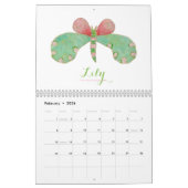 Gemälde Schmetterlinge 2026 Kalender (Feb 2026)