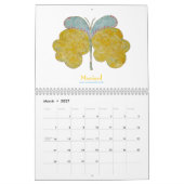 Gemälde Schmetterlinge 2026 Kalender (Mär 2027)