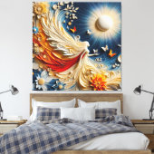 Gemälde Schönheit, gute Laune ☀️ Leinwanddruck (Insitu (Schlafzimmer))