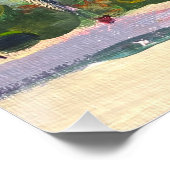 Gemälde, Silbermedaille auf mittelalterlicher euro Poster (Ecke)