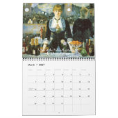 Gemälde Vintager Kunstkunst Kalender (Mär 2027)