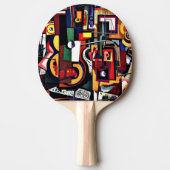 Gemälde von Amadeo de Souza-Cardoso Tischtennis Schläger (Vorderseite)