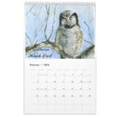 Gemälde von Aquarellen im Kalender 2015 nahe Aufna (Feb 2026)