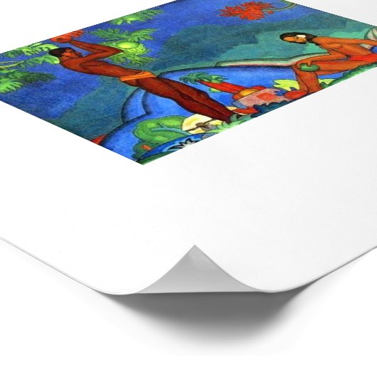 Gemälde von Arman Manookian um die 1920er Jahre. H Poster (Ecke)