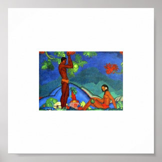 Gemälde von Arman Manookian um die 1920er Jahre. H Poster